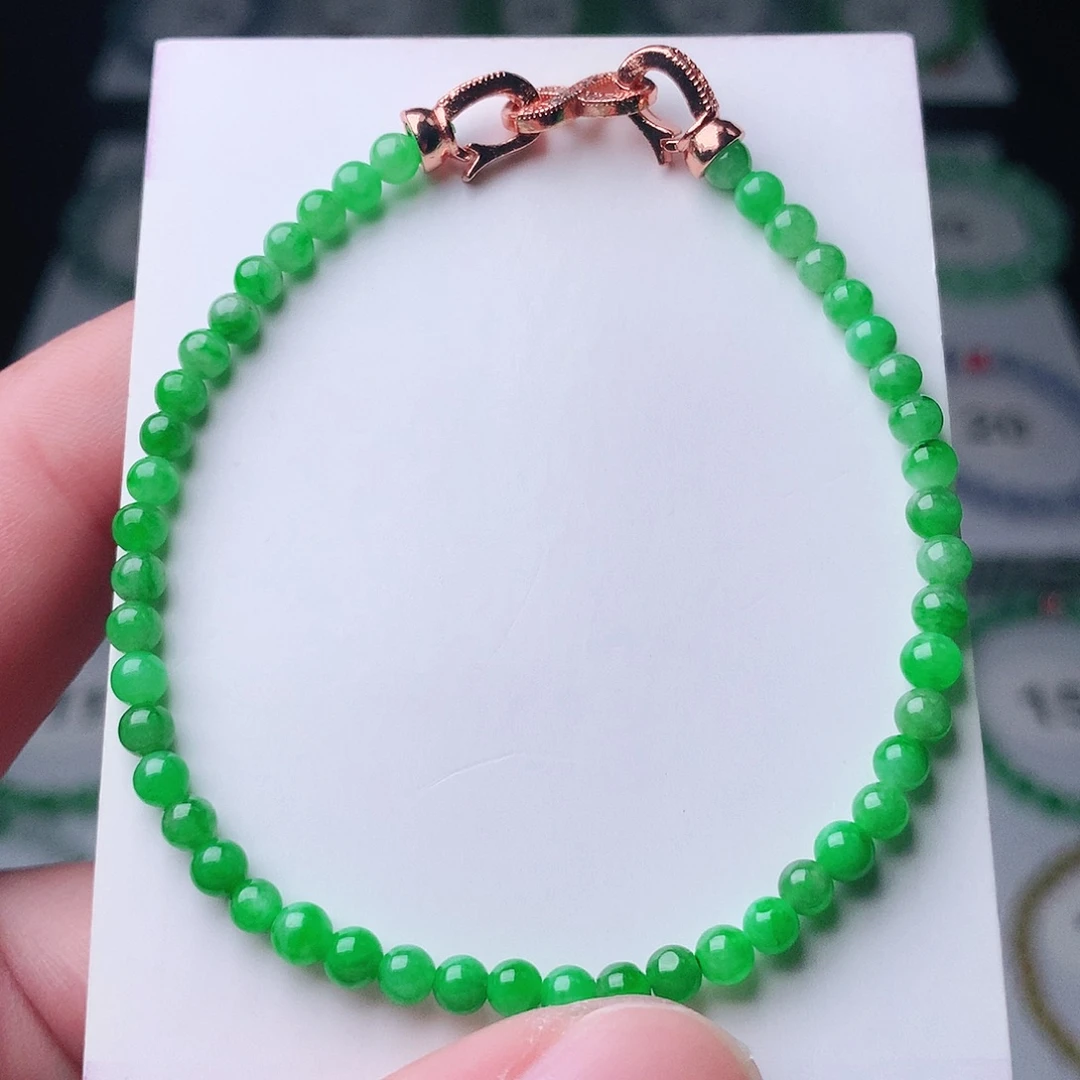 翡翠未镶嵌手链翡翠