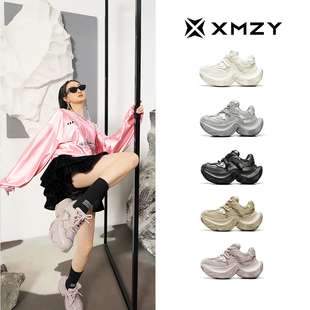 XMZY【沙丘系列】秋新款原创时尚潮款运动厚底设计老爹鞋男女同款