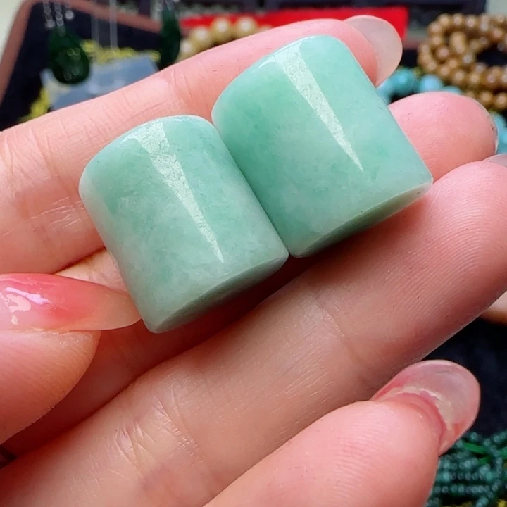 翡翠颈饰未镶嵌天然A货33