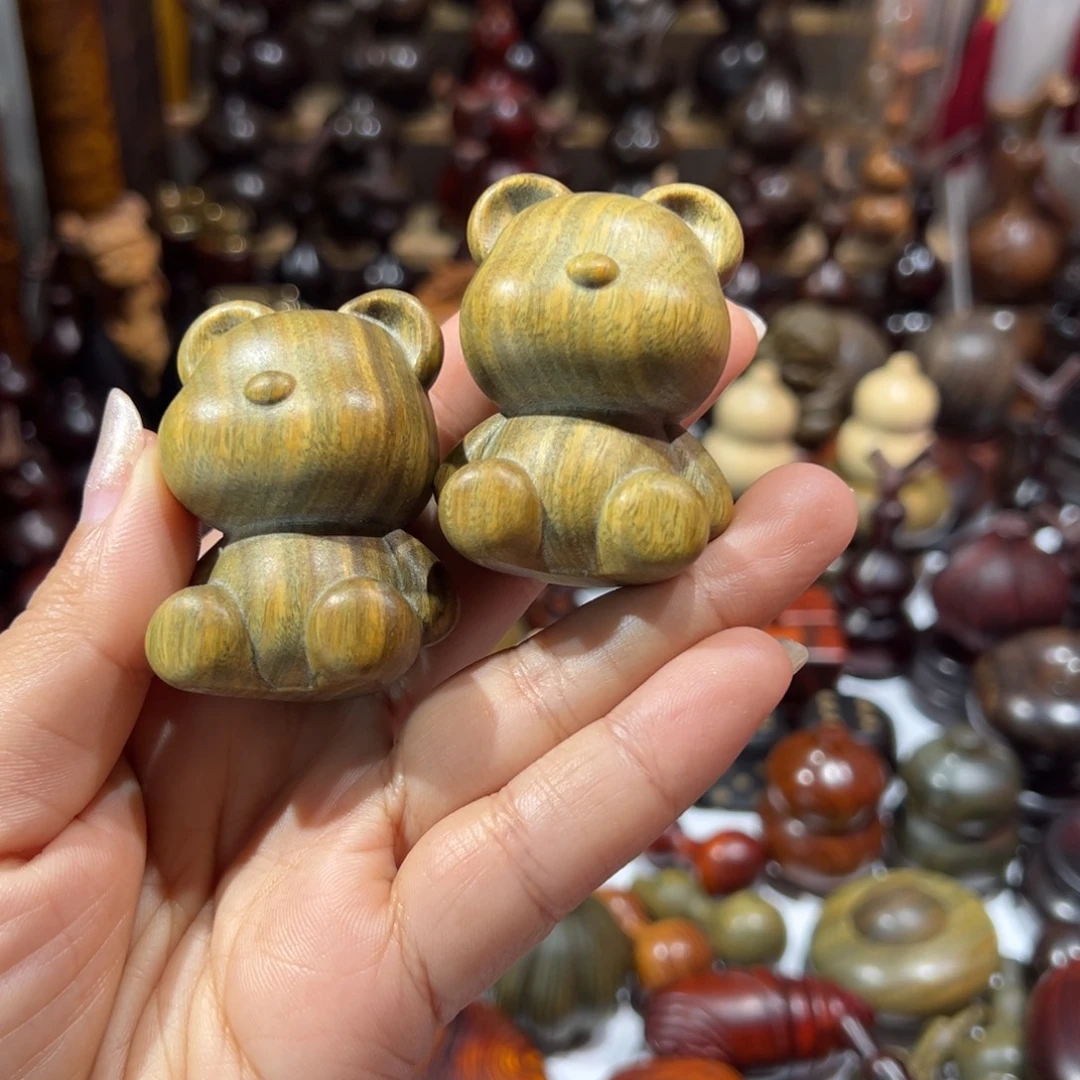 维腊木（绿檀）绿檀绿檀绿檀小熊