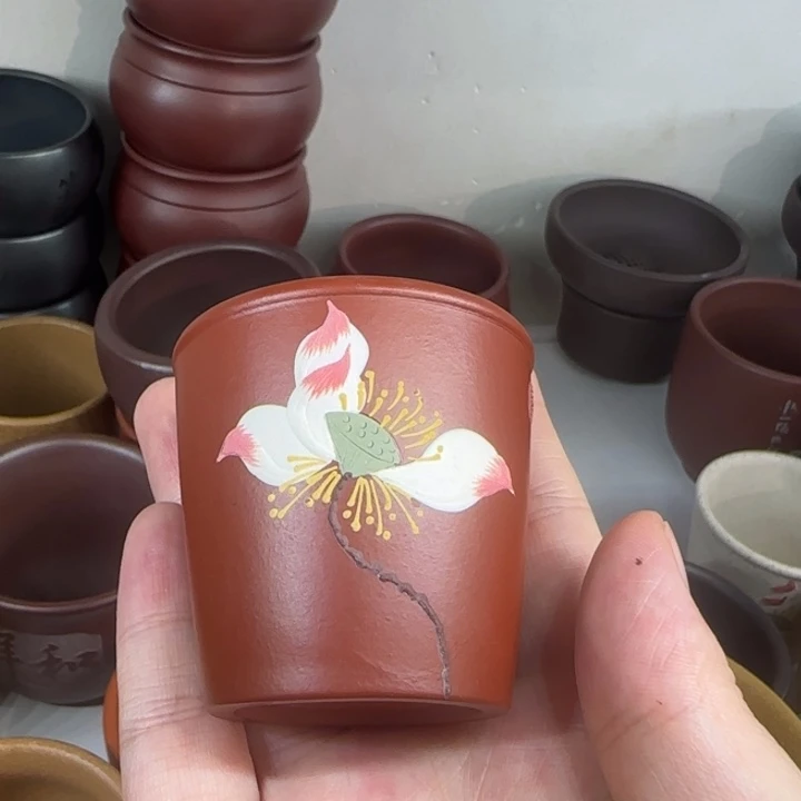 茶杯紫砂全手工紫砂