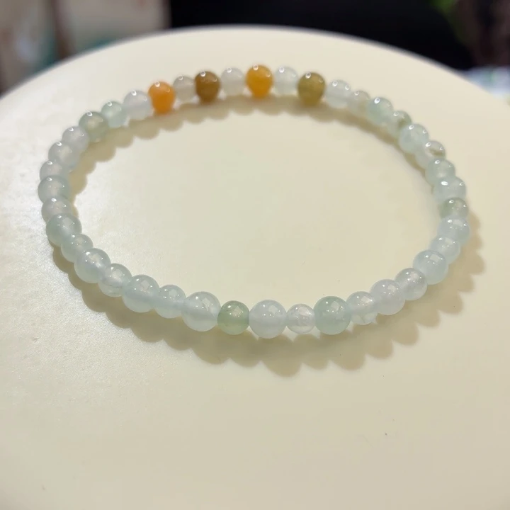 翡翠未镶嵌手链卡5福利款