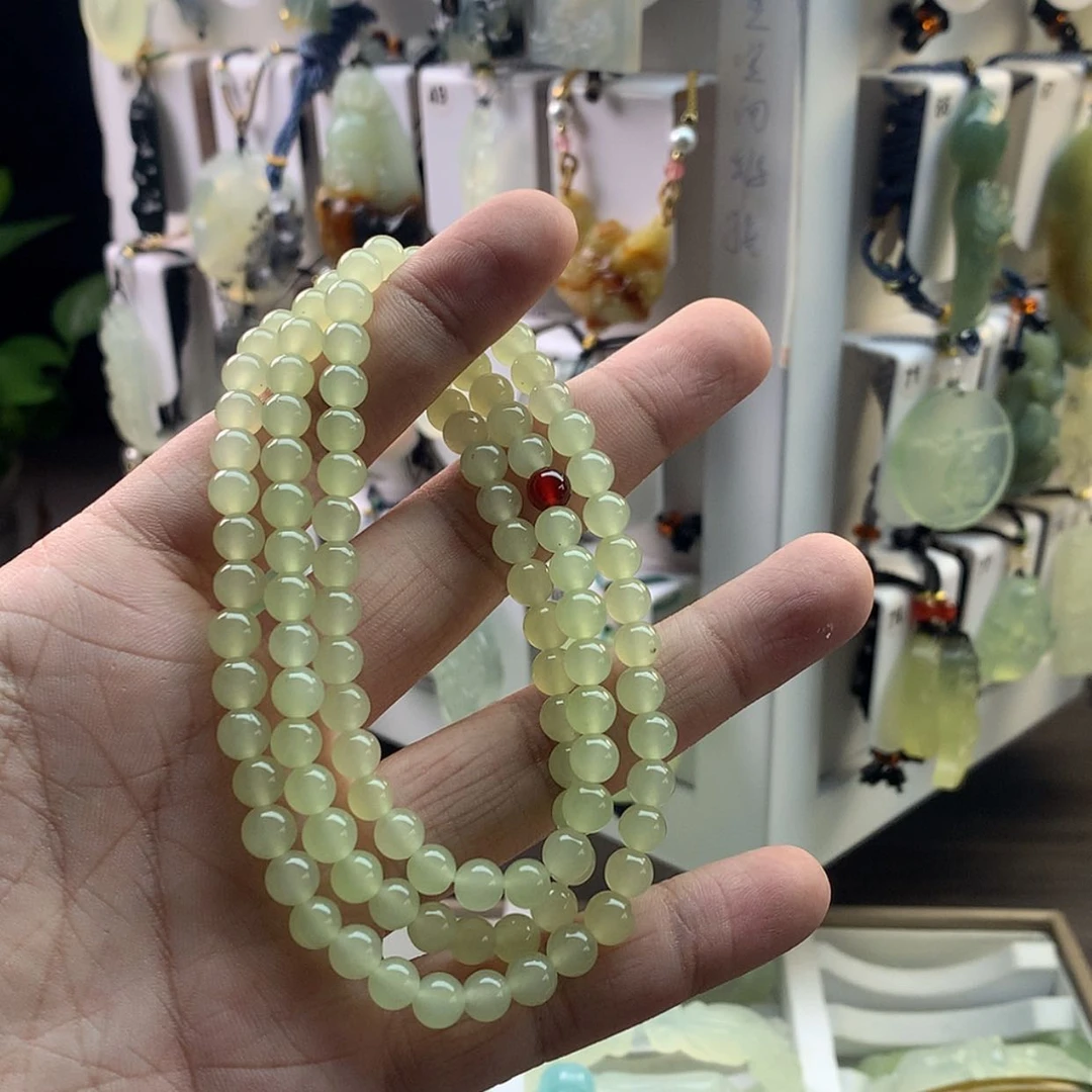 【闪购商品】蛇纹石玉颈饰未镶嵌