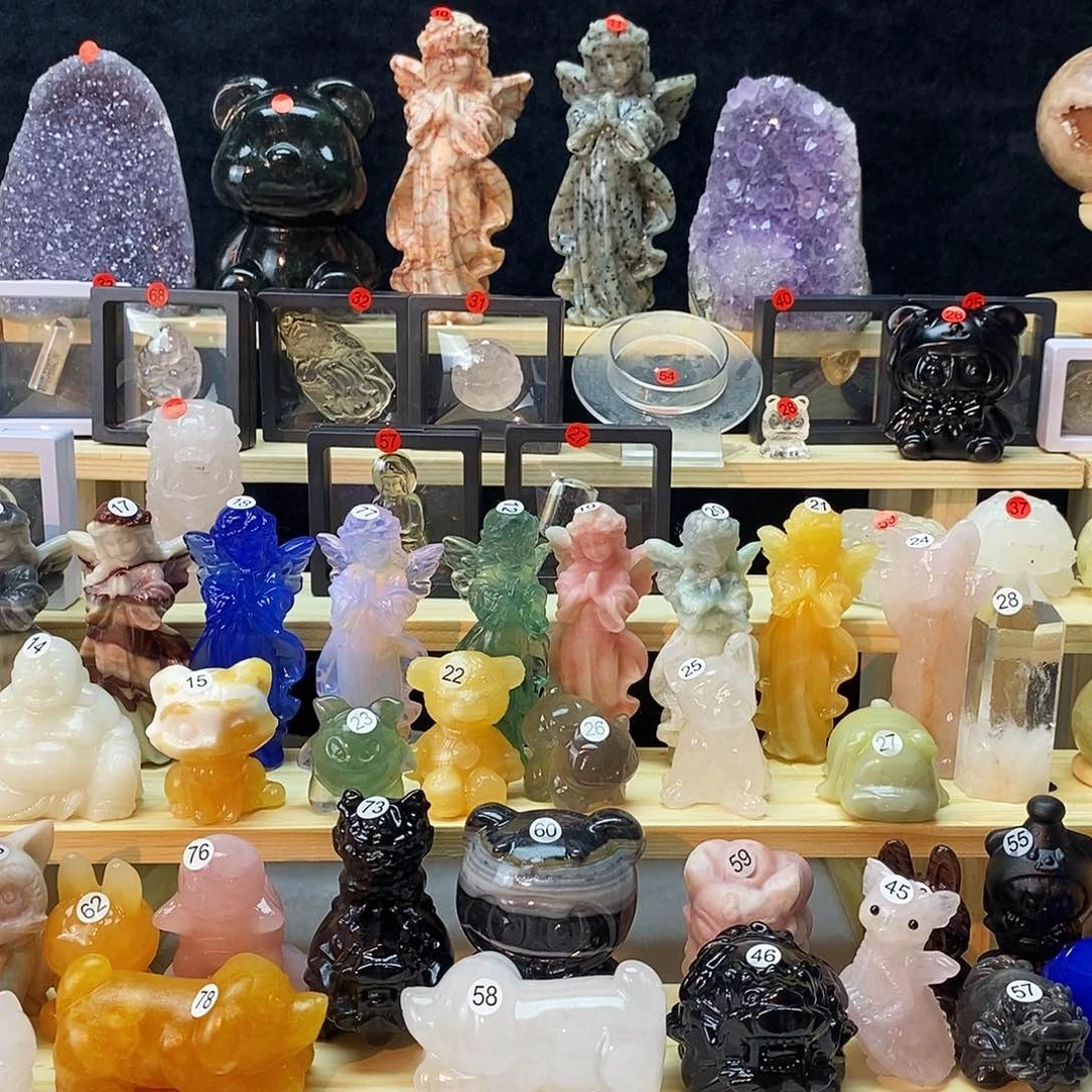 水晶珠宝半成品未镶嵌