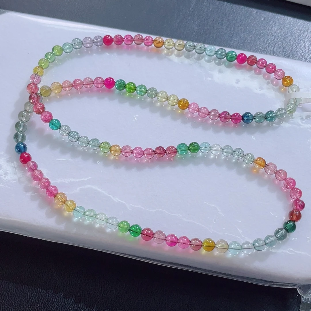 未镶嵌碧玺手链5.3mm左右