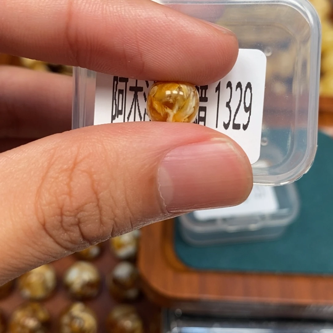 把件猴头核桃沁色圆珠老型1329