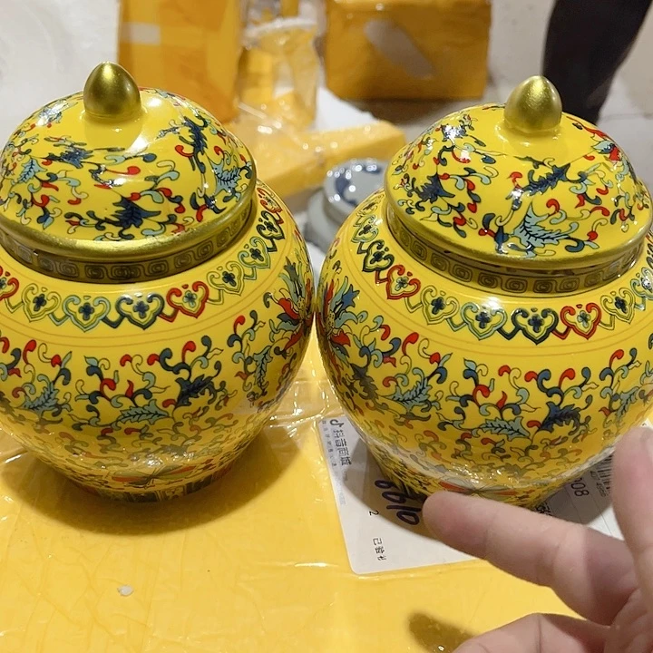 罐陶瓷茶叶罐密封罐家用