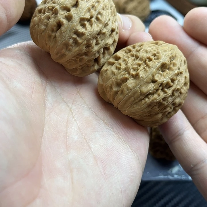 把件文玩核桃41全品无药三角铁锤