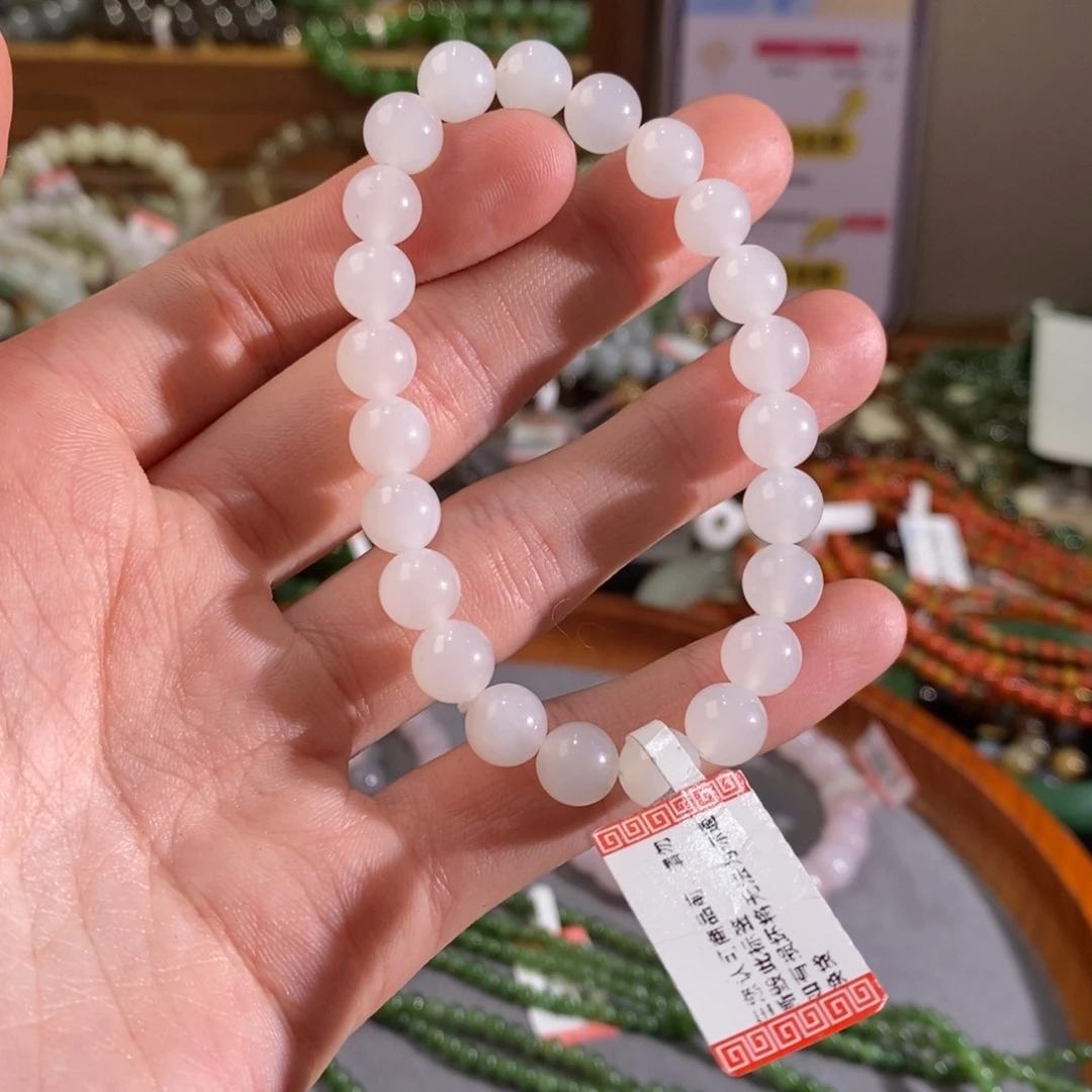 和田玉手链未镶嵌