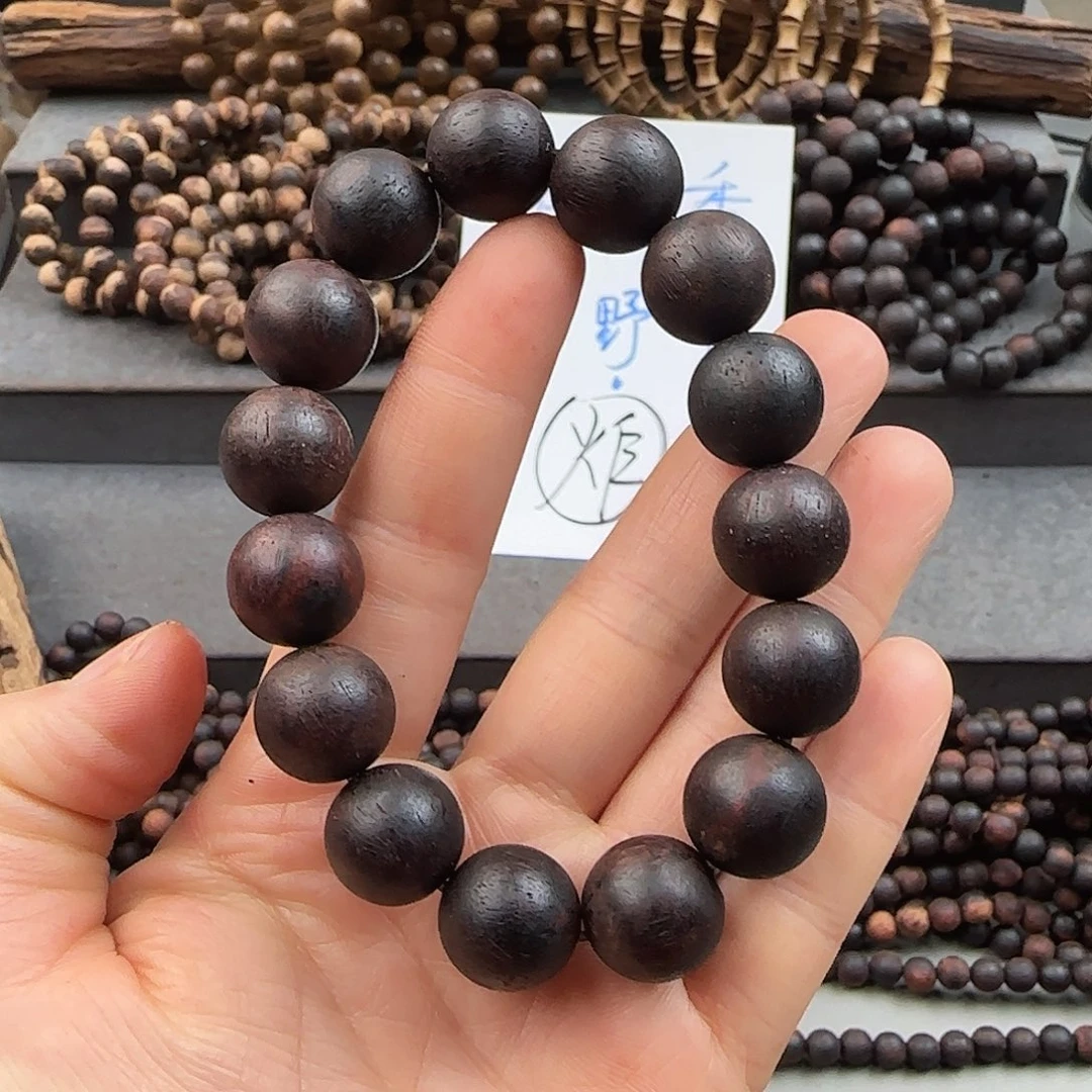 降真香手串/手链1.5紫棋高油高密上品香