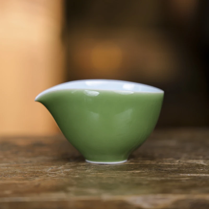 【好物】素和-烟绿大号公道-茶配件