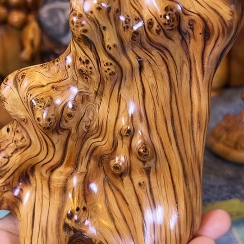 柏木（崖柏）豆*三随行摆件手把件