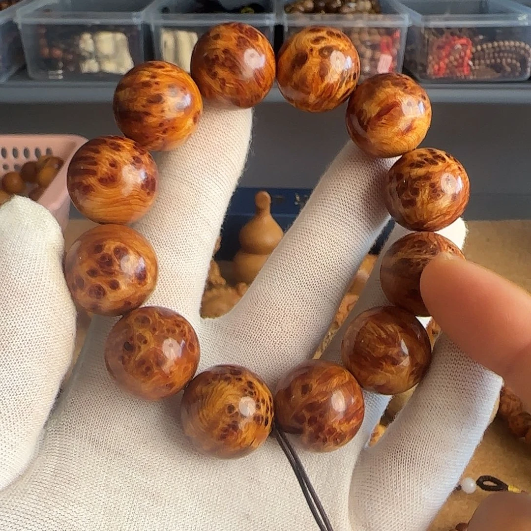 柏木（崖柏）2.0榴杷向电水波黑金底老料