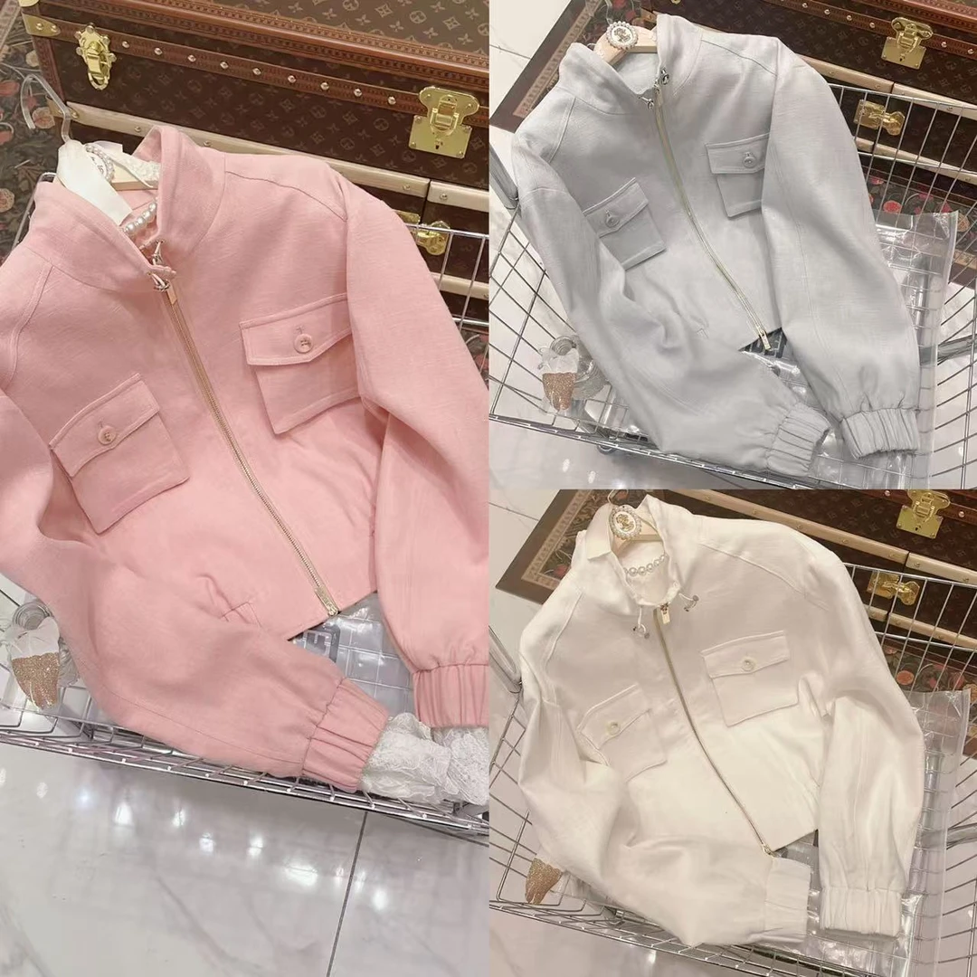 闺蜜精品022206【桃里桃气】花边袖抽腰外套