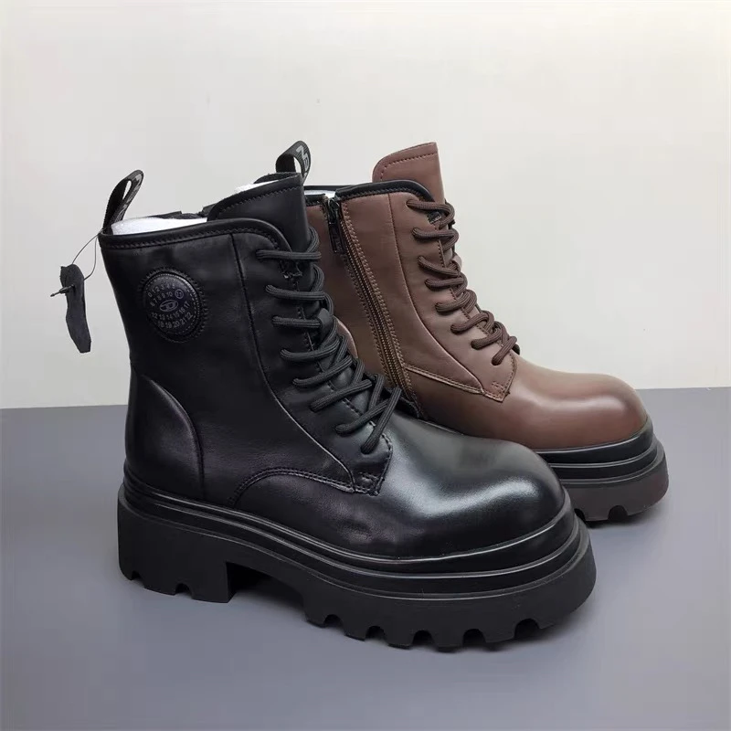 3505女人加绒马丁靴（爱拍）