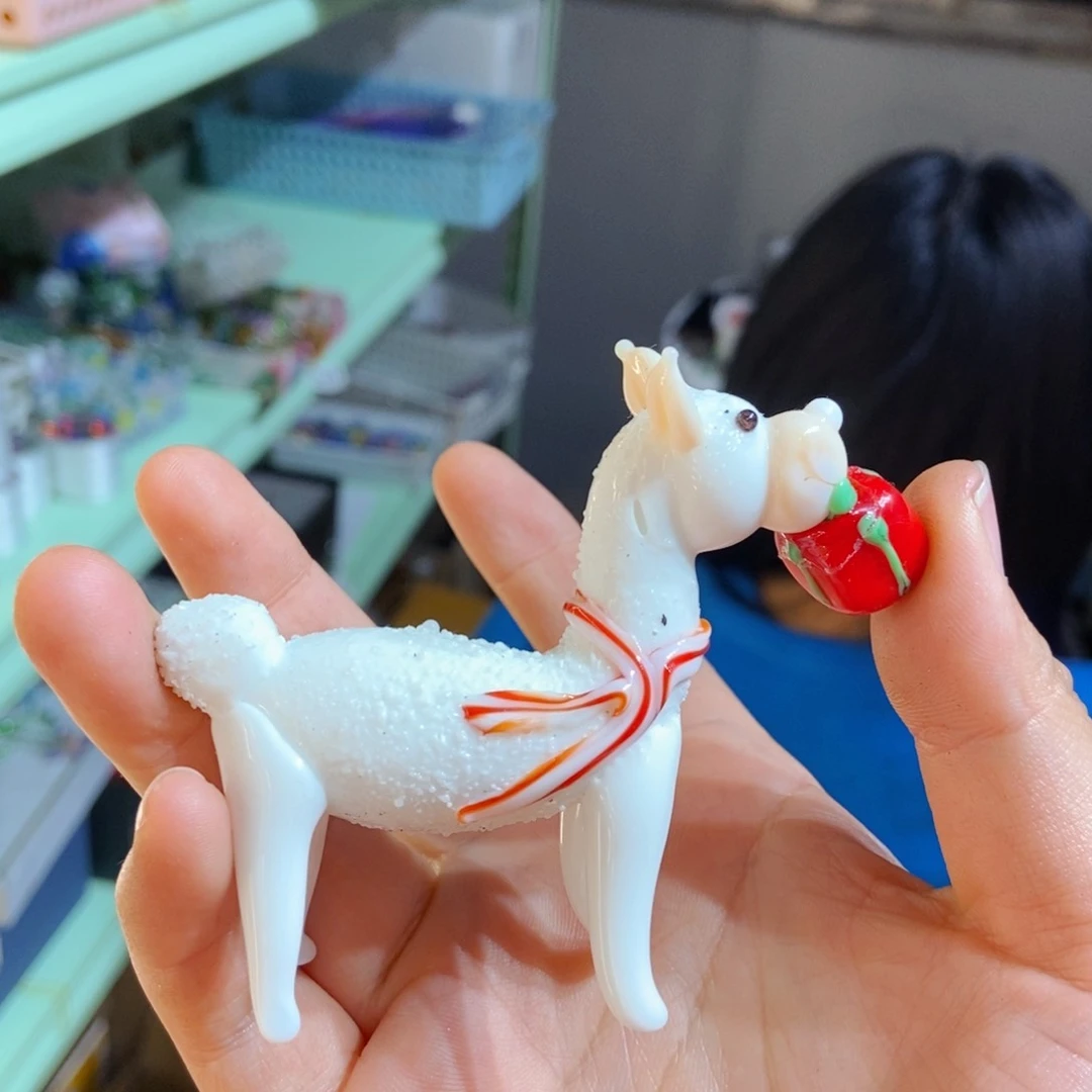 琉璃手工艺品有瑕
