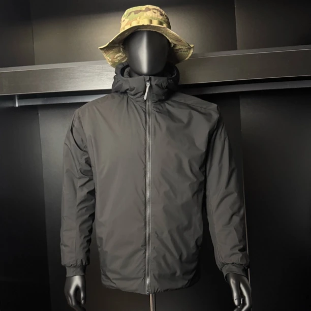 新款轻量化户外防风防水男连帽御寒保暖棉衣