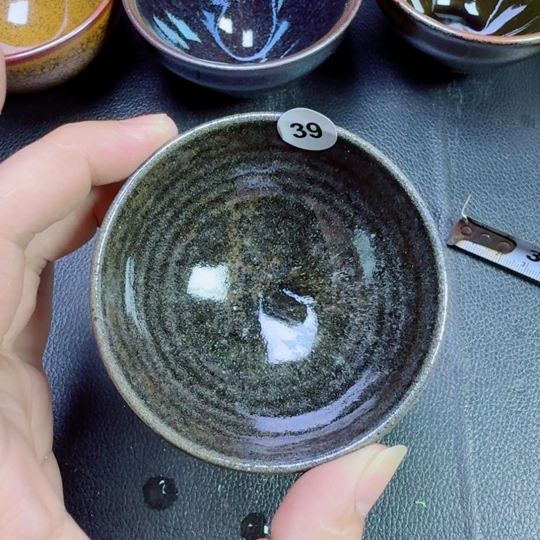 摆件古时茶器建窑建盏39