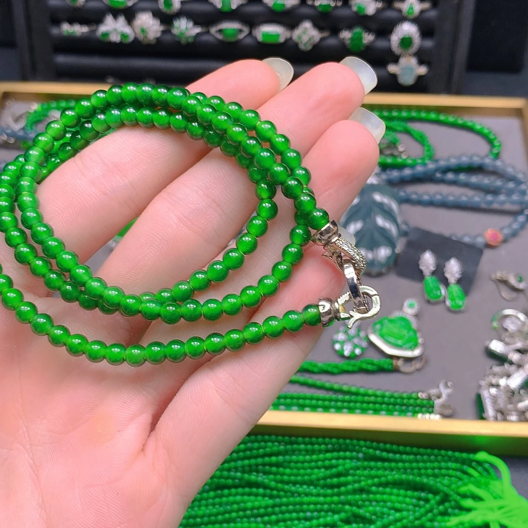 未镶嵌手链翡翠天然