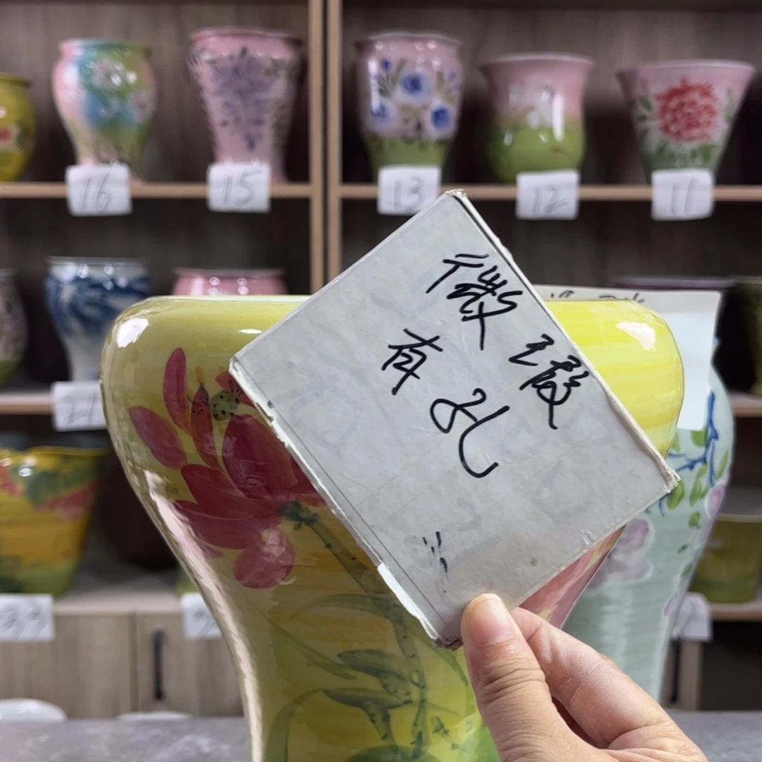 景德镇陶瓷花盆花盆