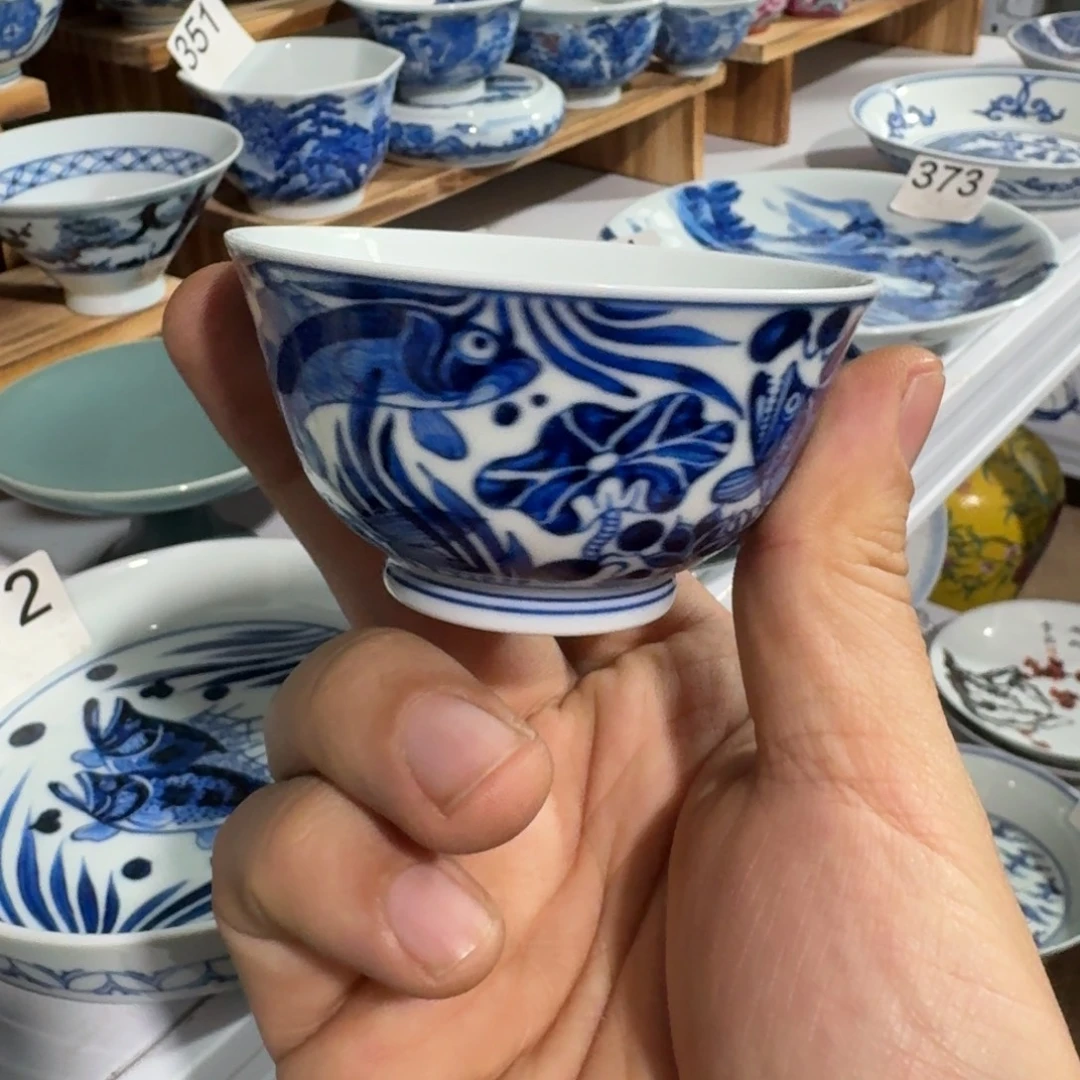 全手绘柴窑，顺丰当日发