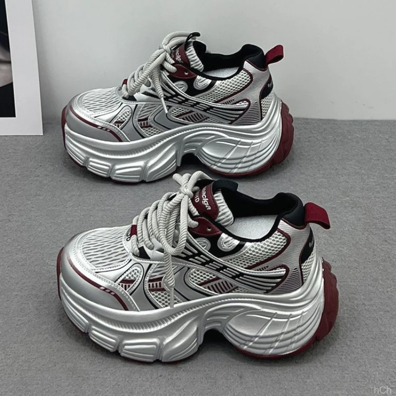 透气老爹鞋女款女夏季新款时尚百搭潮流网面运动休闲鞋显脚小网鞋