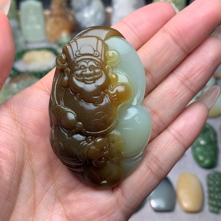 和田玉挂件未镶嵌