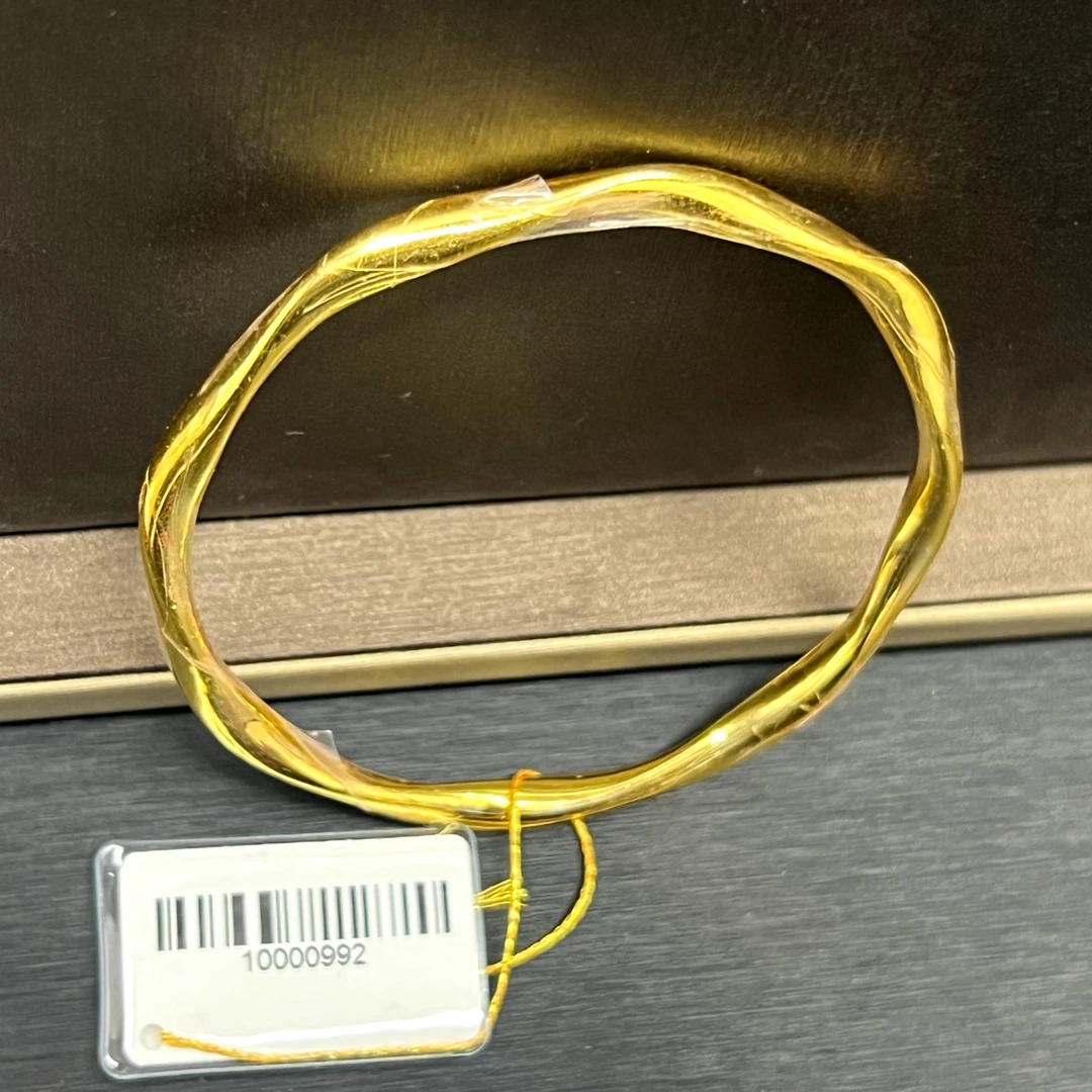 足银手镯 足银手镯 莫比乌斯手镯 独特简约造型散发着活力