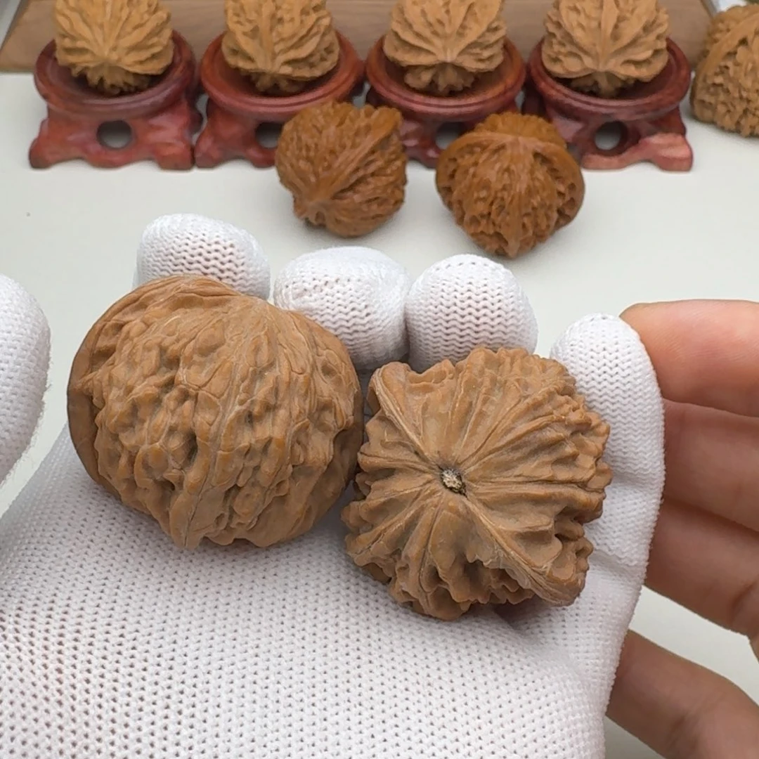 吊坠文玩核桃磨盘41