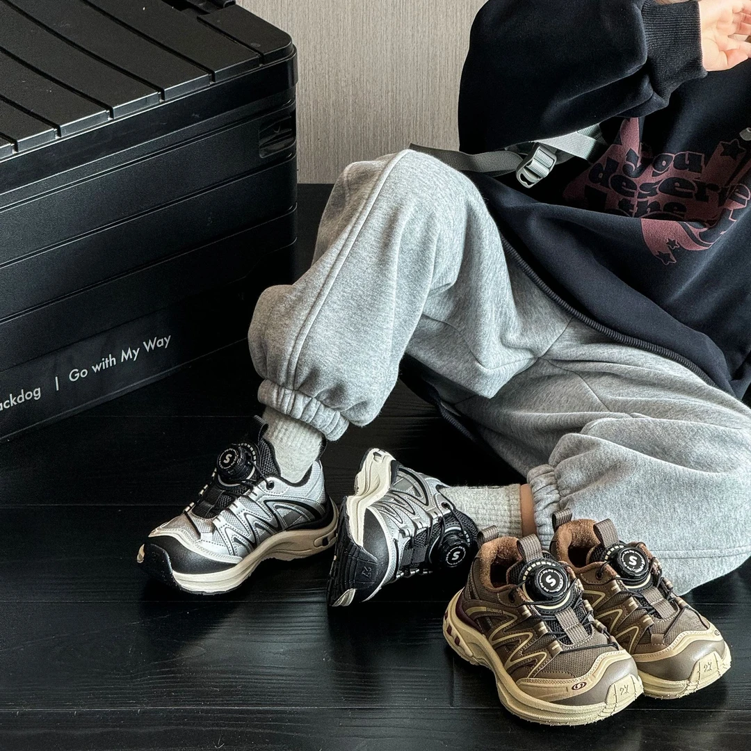TomoKids【童履伴山行】童鞋韩系儿童鞋子潮流户外登山鞋男童女童