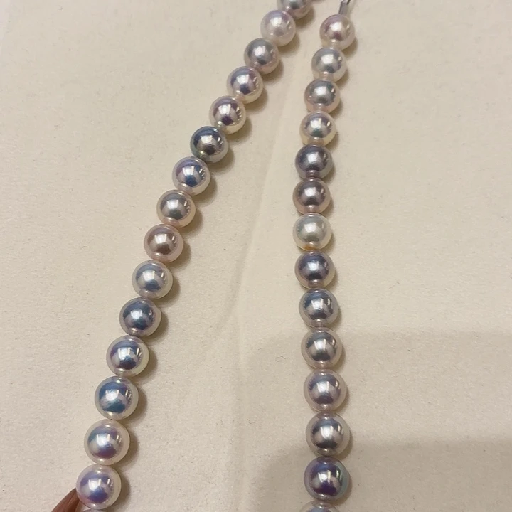 淡水珍珠颈饰银S925镶嵌