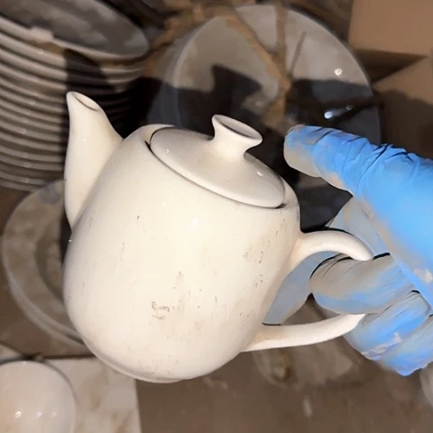 瓷片国营厂库存微瑕带标