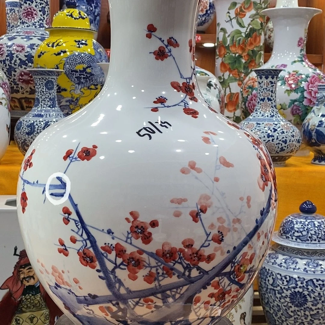 摆件用****2景德镇陶瓷赏瓶