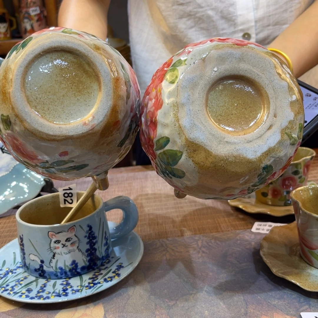 瓷片A**.景德镇手工制作