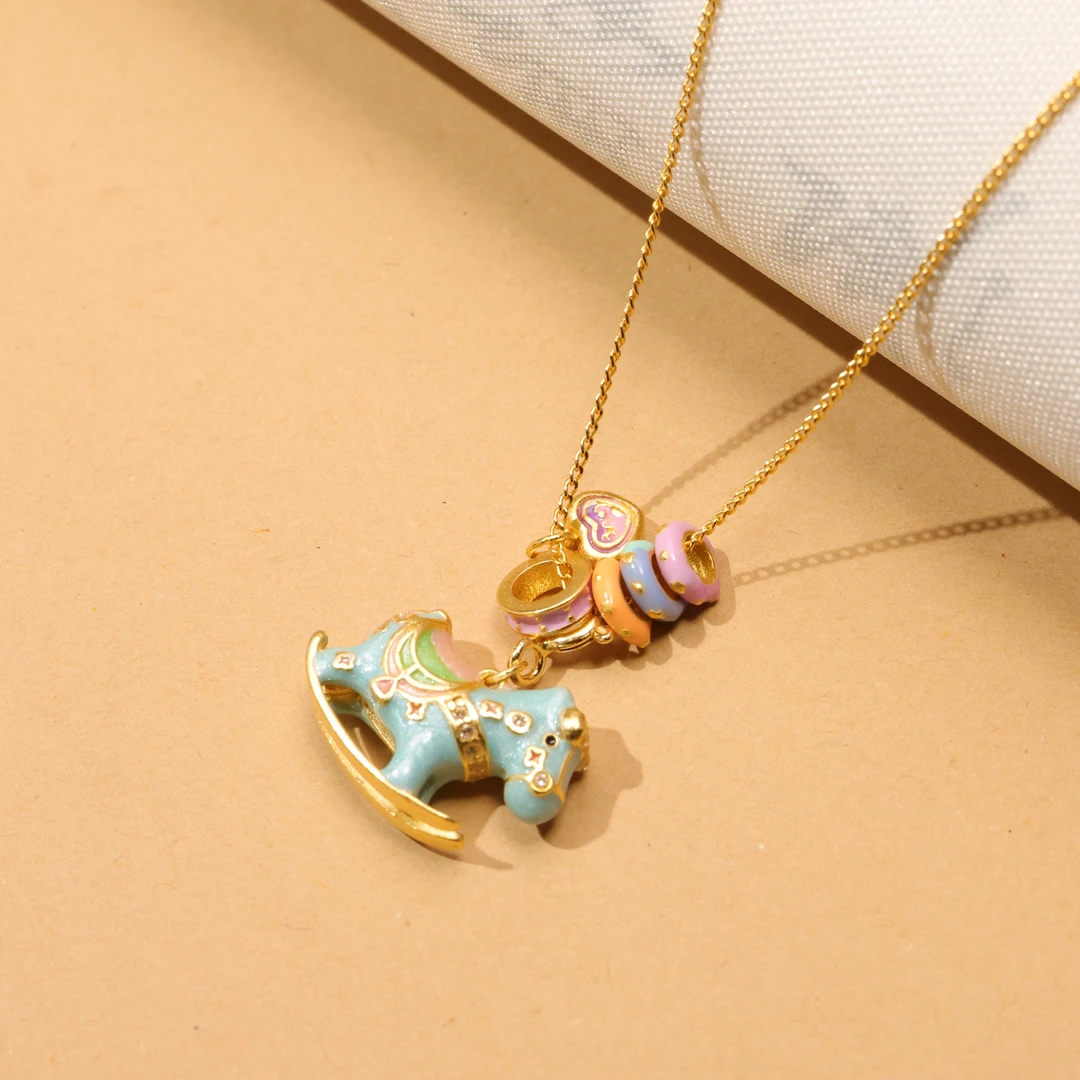 链子925银 【mua】木马套链45cm-多样性发其一