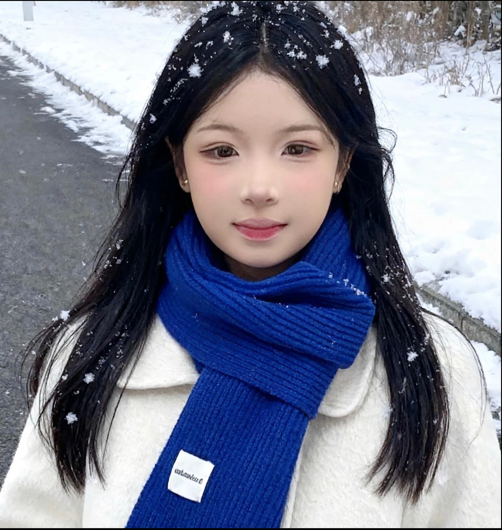 冬季新款围巾女冬季百搭情侣款男女同款围脖保暖韩版针织围脖