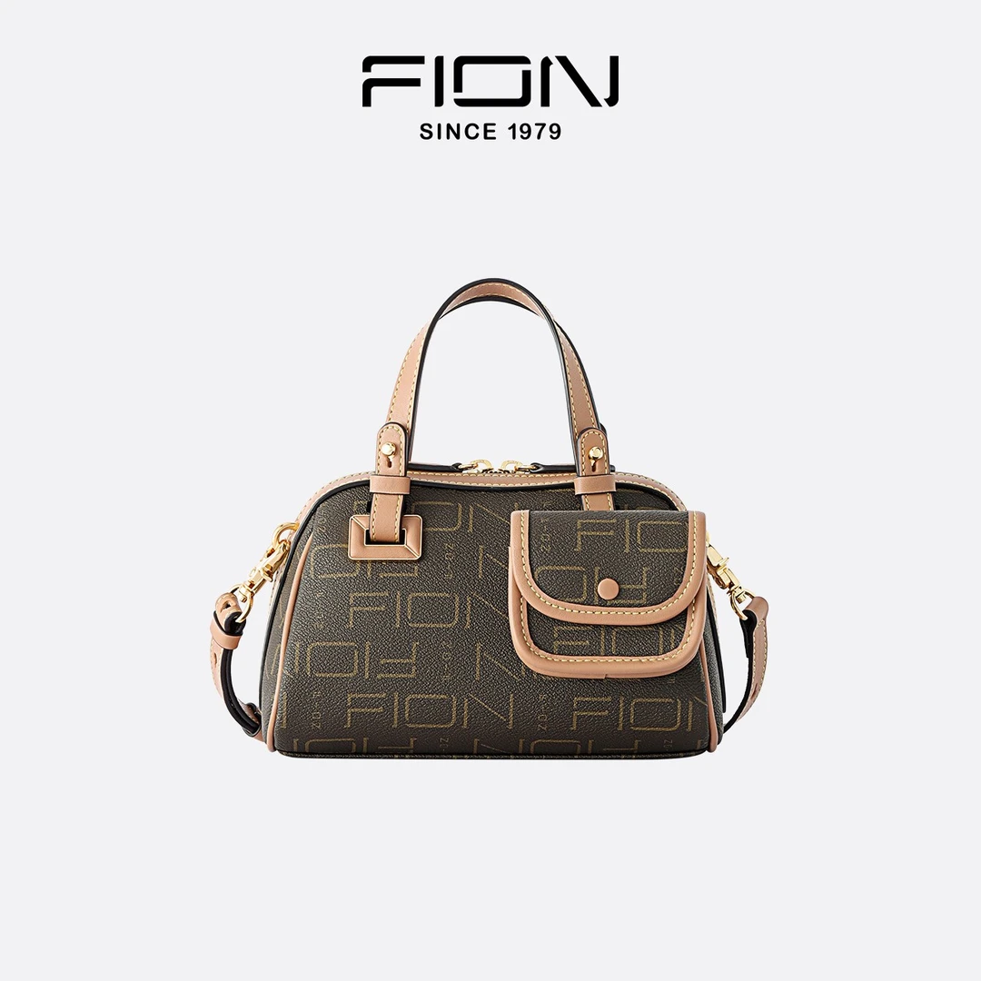 FION/菲安妮奥莱波士顿手提单肩斜挎子母包FAAFIFS276