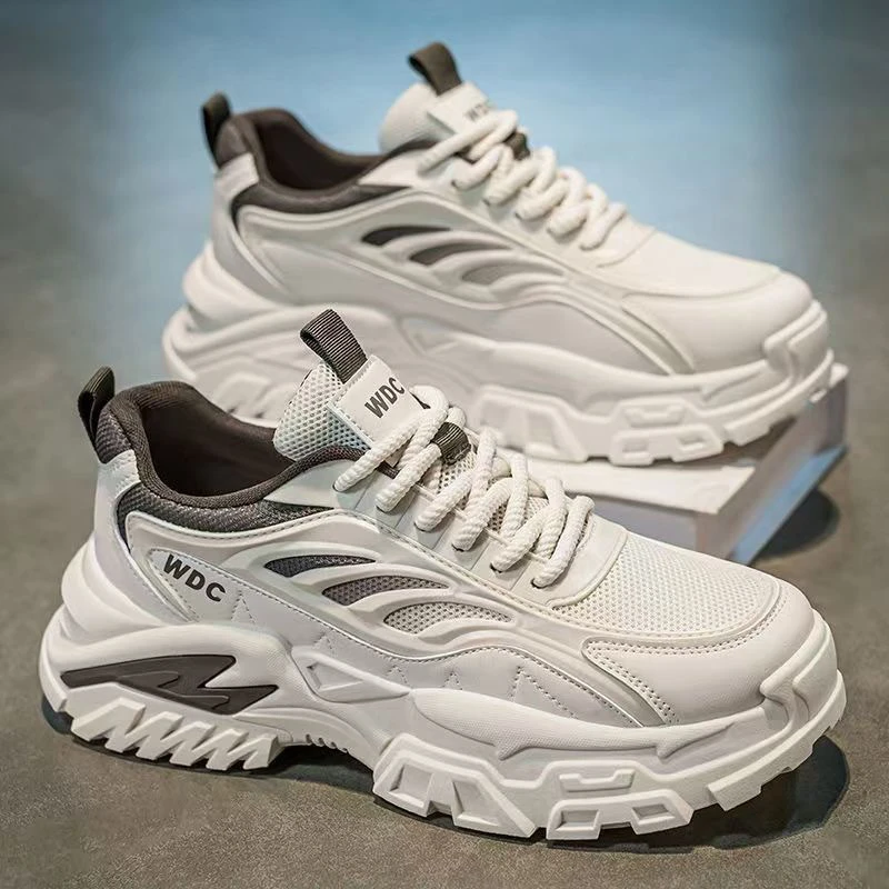 男鞋老爹鞋男款2025新款秋季百搭休闲跑步鞋子男士厚底休闲运动鞋