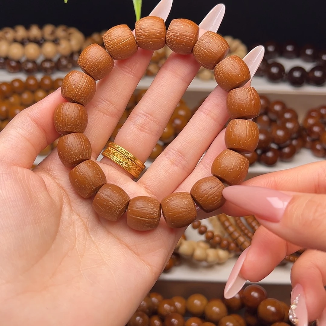 紫金鼠手串13原皮直切