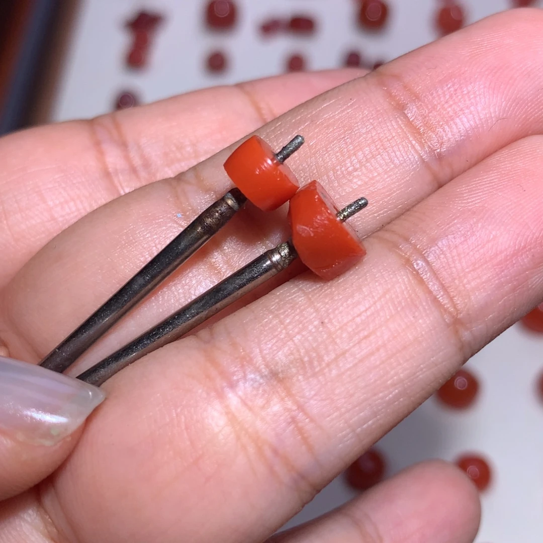 雨***晴南红玛瑙6×4未镶嵌药片