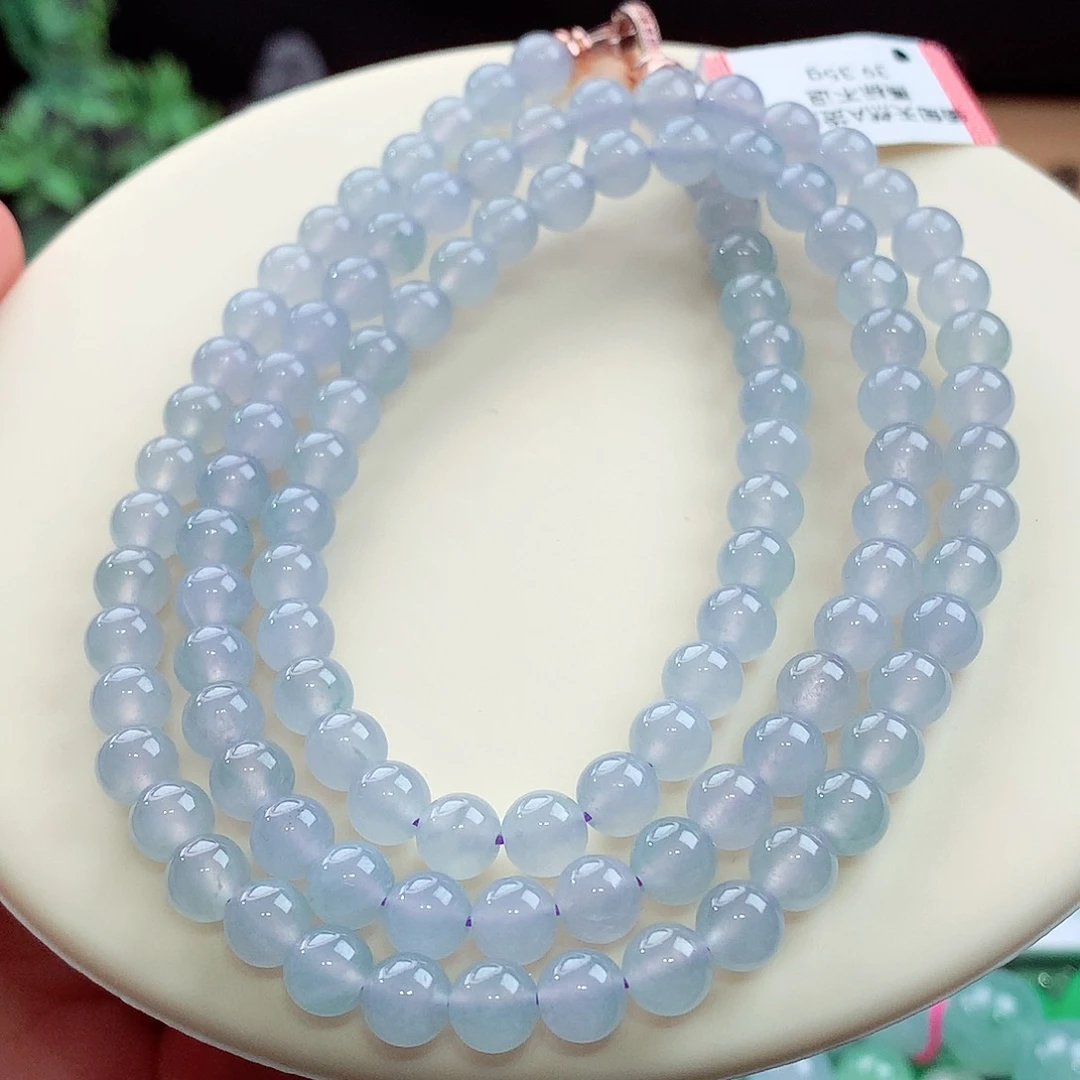未镶嵌手链翡翠卡6mm