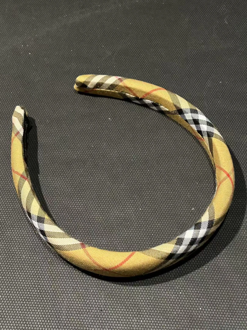 BBR风格子窄边格子发箍