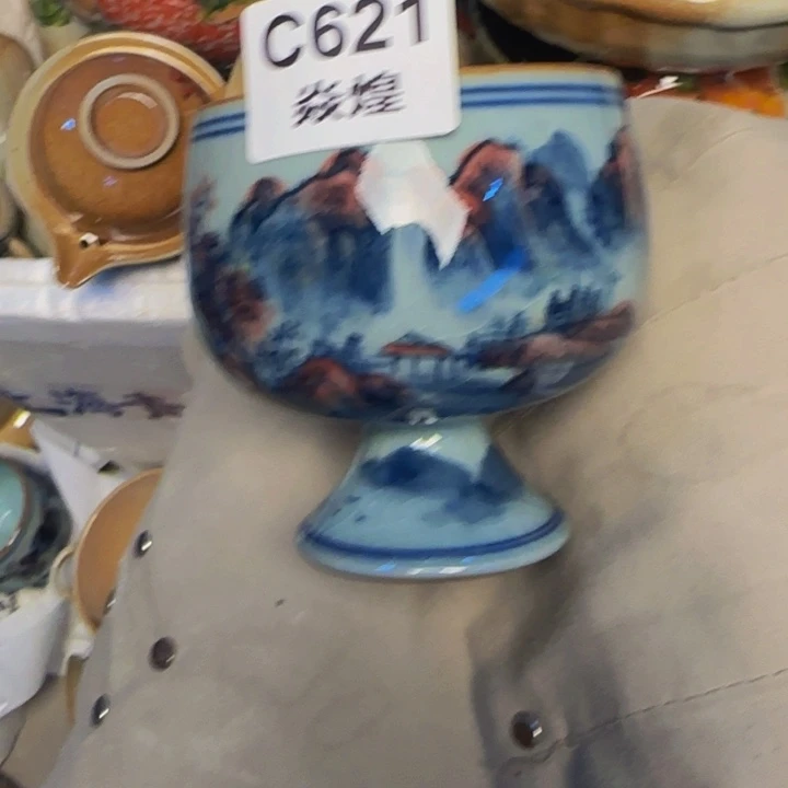 瓷片景德镇陶瓷手工手绘