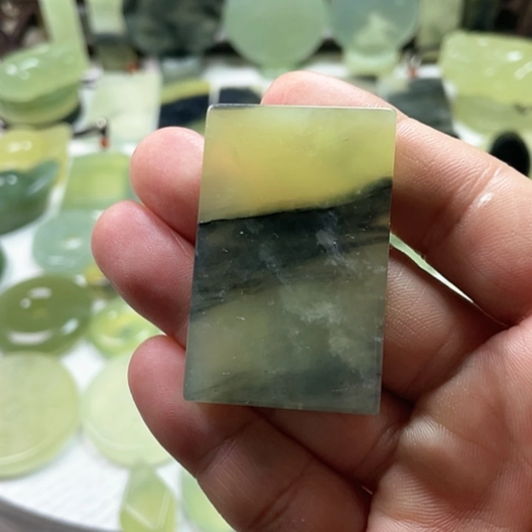 【闪购商品】岫玉未镶嵌挂件中国四大名玉岫玉