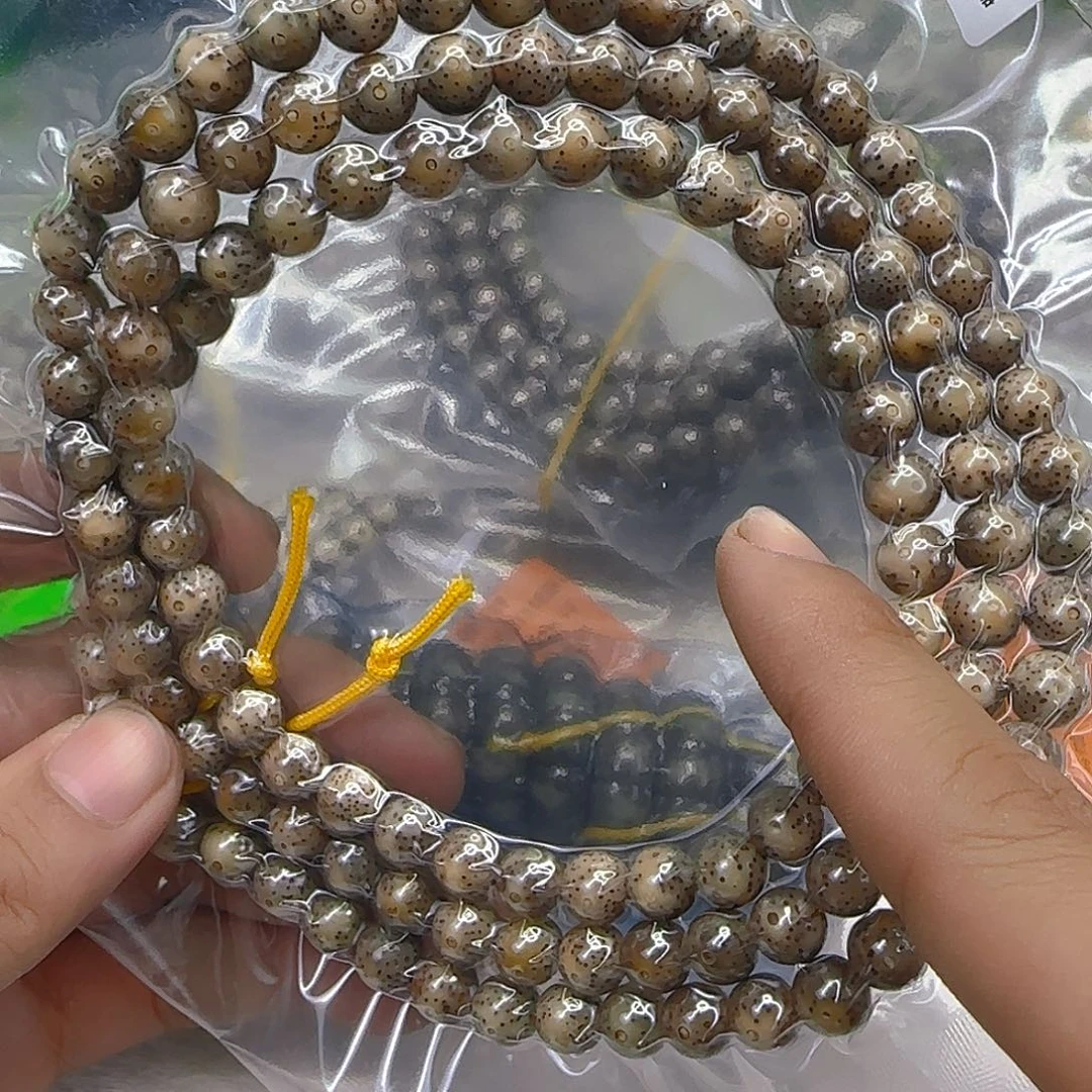 手串星月菩提56王者火烧灰星月菩提108-8左右