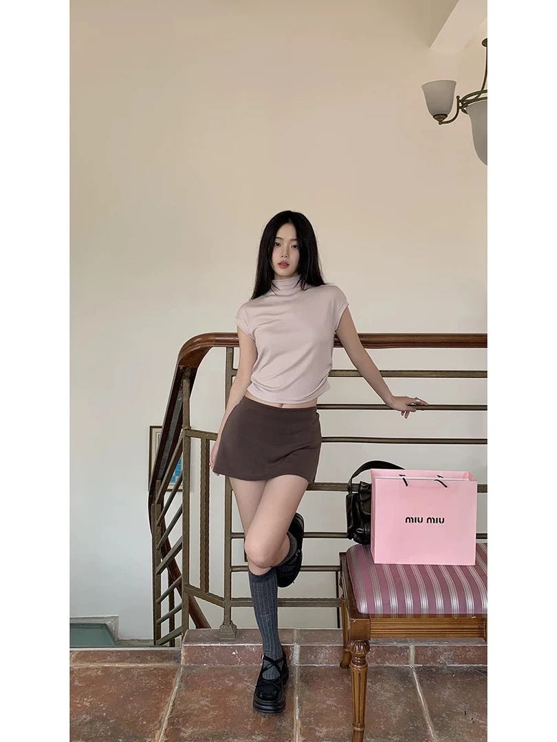 9-168679/新款夏包臀a字短裙