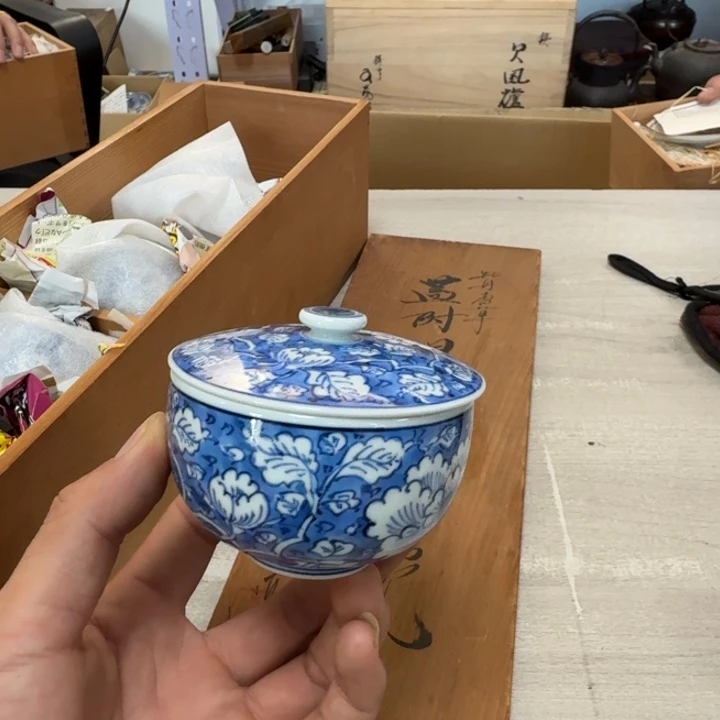 瓷片茶道具工艺品
