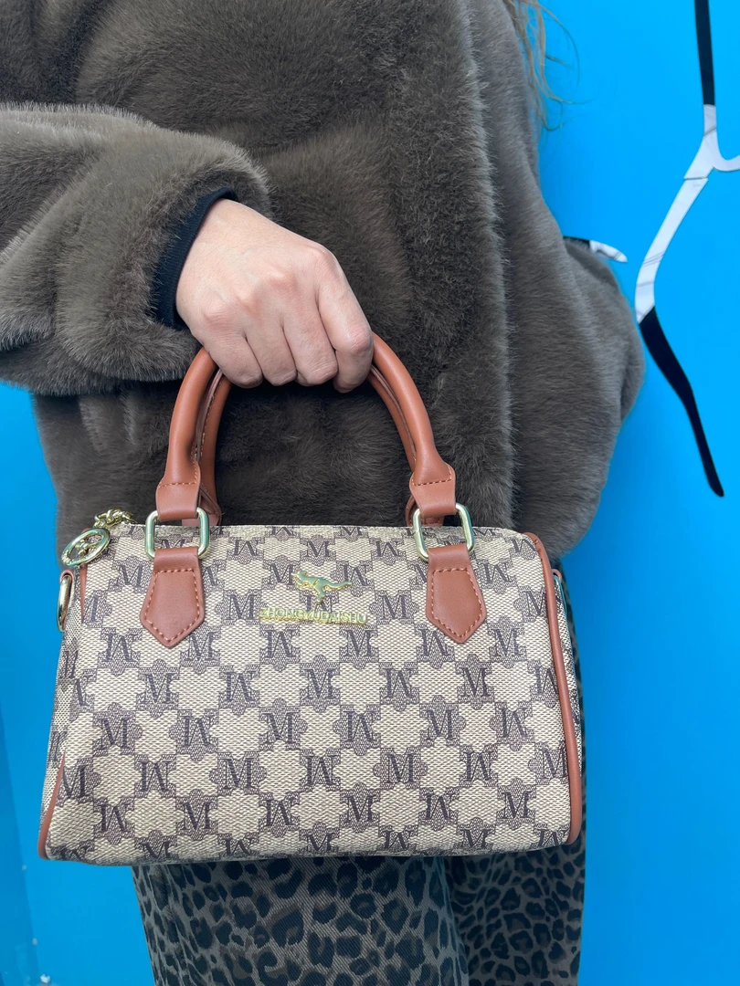 女士印花包包2025新款轻奢妈妈包手拎包小包送婆婆提包洋气手机轻