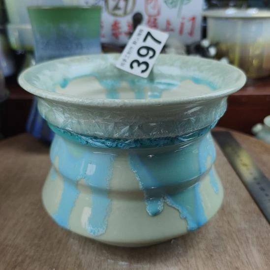 景德镇手工高温陶瓷：口15高12