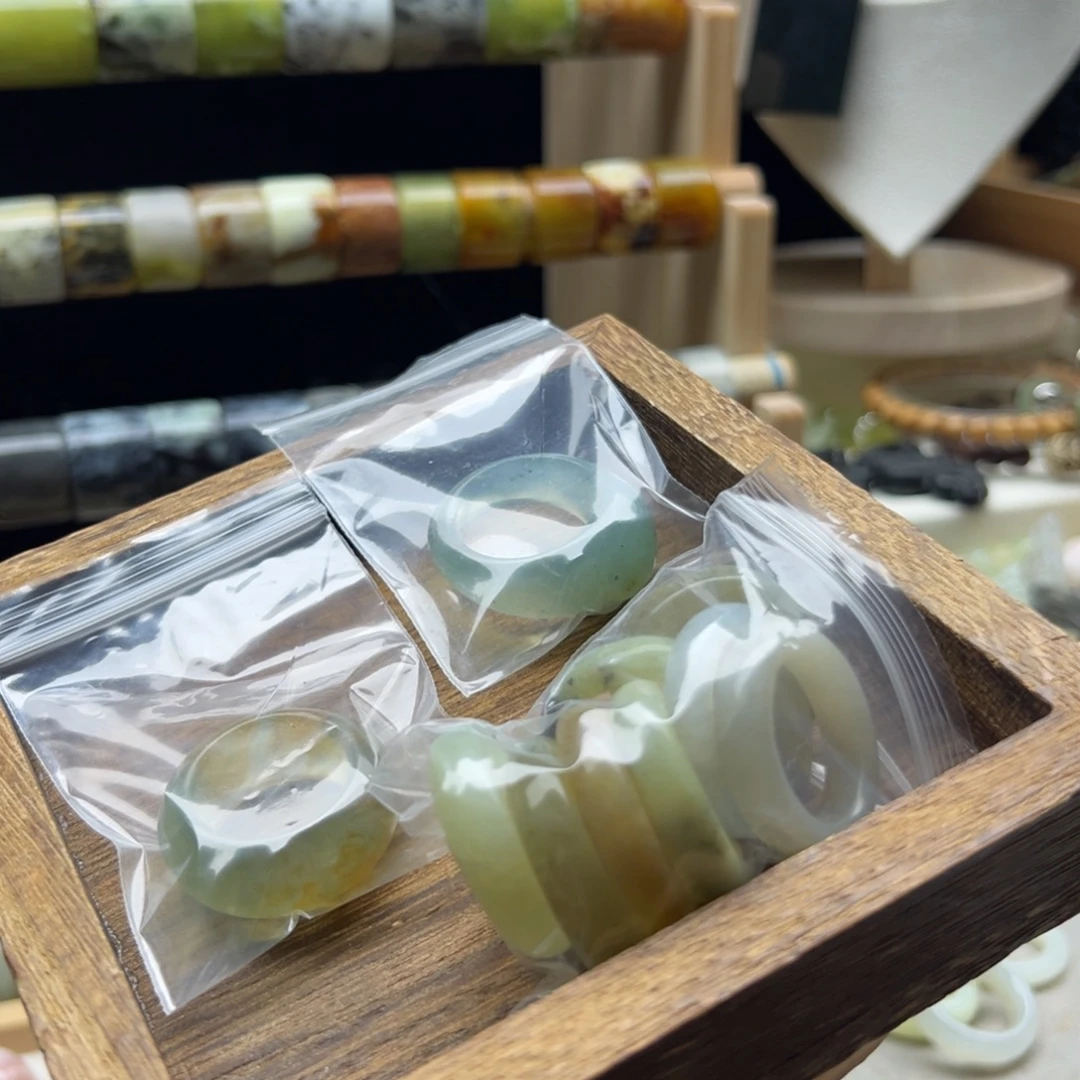 *****定制蛇纹石玉未镶嵌默认瑕疵 不退不换